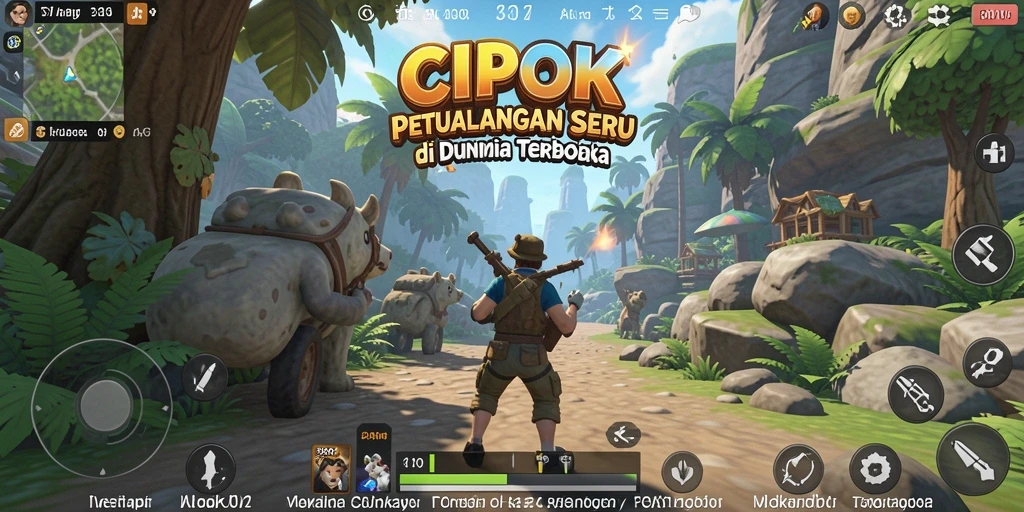 Screenshot menampilkan eksplorasi Open World di CIPOK.