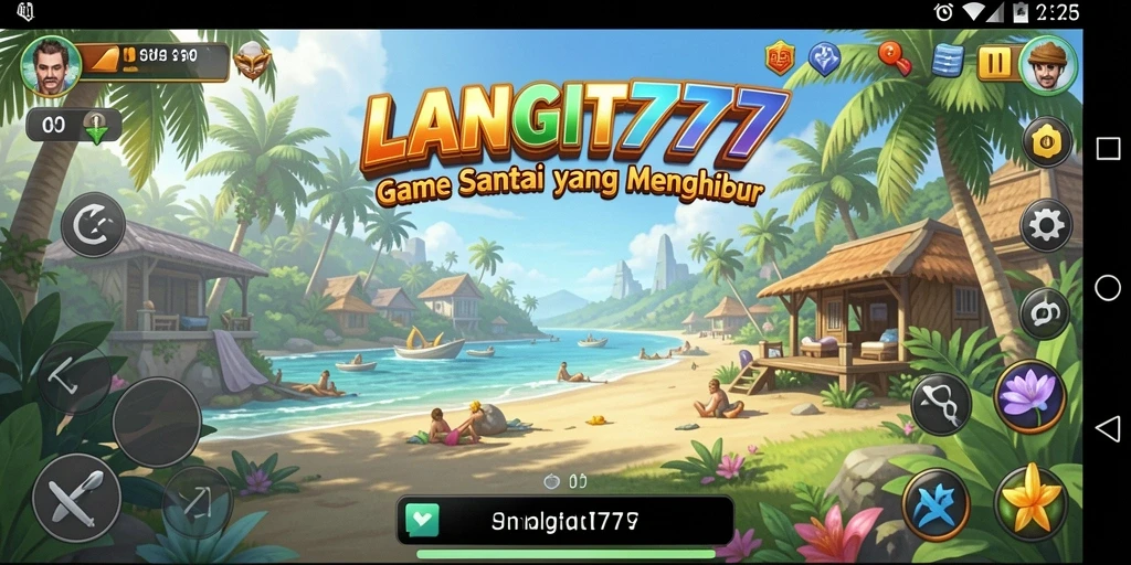 Screenshot utama LANGIT777 menunjukkan gameplay seru dan menarik.