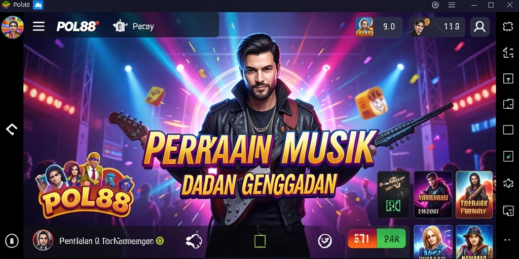 Tampilan gameplay POL88 yang menarik dan interaktif dalam aplikasi Music.