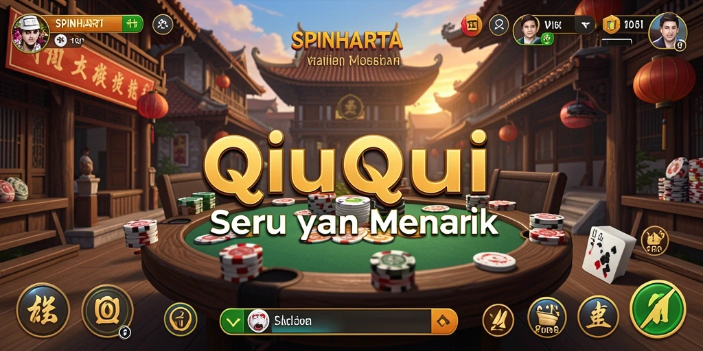 Tampilan gameplay seru SPINHARTA dengan grafis menarik.