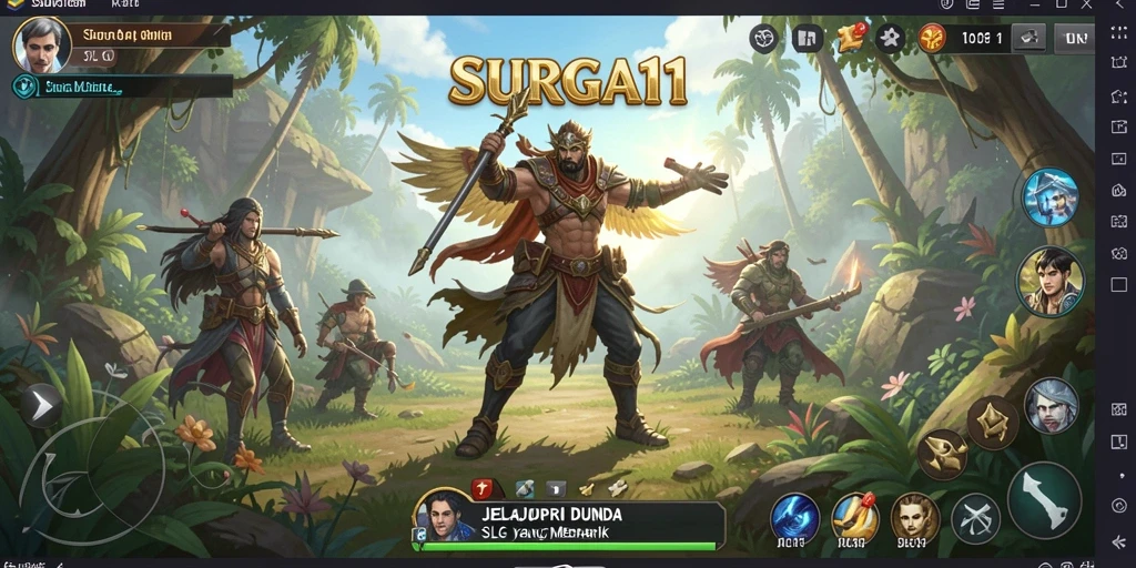 Tampilan menarik dari gameplay SURGA11 yang penuh strategi.