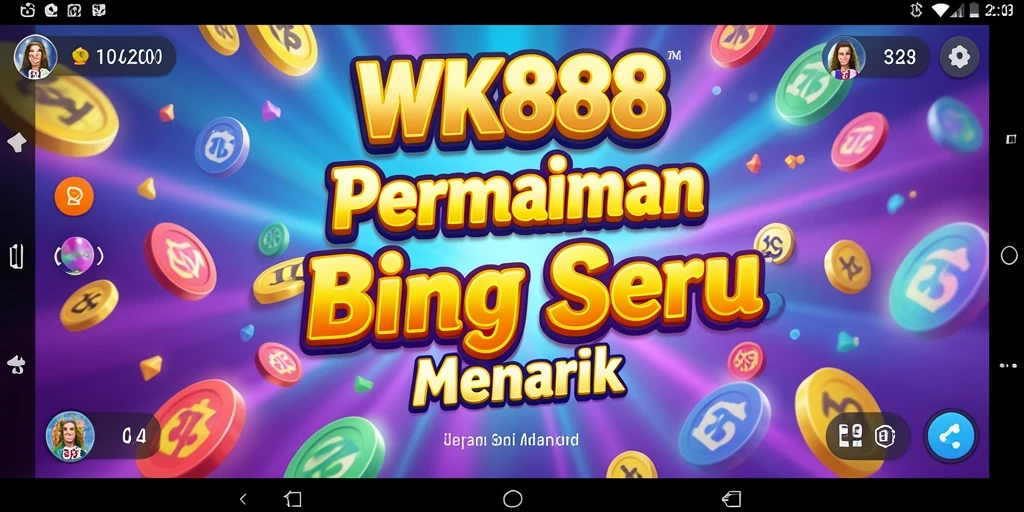 Tampilan gameplay seru dalam WK888, mainkan Bingo sekarang!